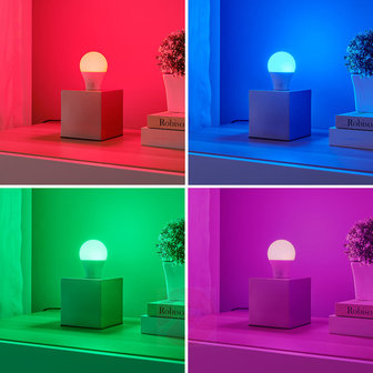 Snoezel lamp - met veranderende kleuren en afstandsbediening