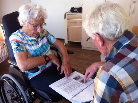 communiceren met partner met dementie | ikbenboek samen | dementie