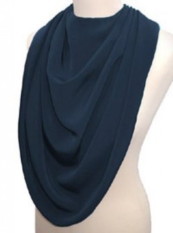 Bibetta Pashmina Sjaal Slab - Navy