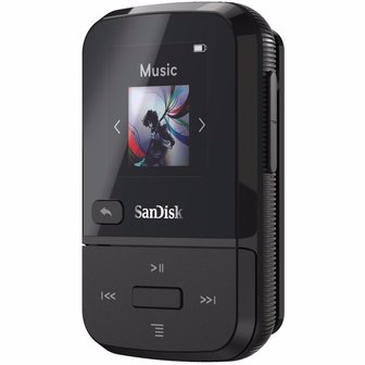 MP3 speler - Sandisk Sport Go 16GB Zwart
