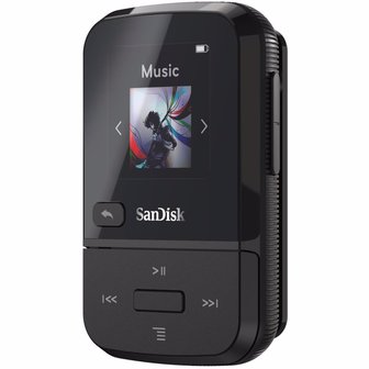MP3 speler - Sandisk Sport Go 16GB Zwart