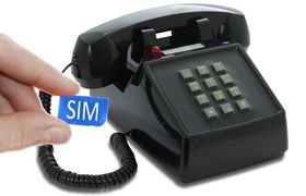 Seniorentelefoon met sim-kaart - Nostalgisch - Klassiek jaren &#039;70 ontwerp - Opis (Druktoetsen)