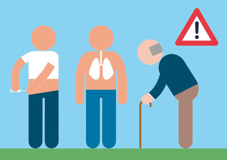 Meer dan veilig - Coronavirus Praat- en uitlegkaarten. Houd afstand.