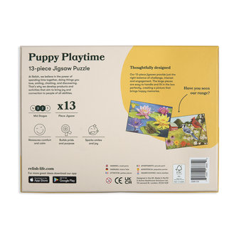 Puzzel Spelende Puppy