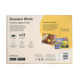 Puzzel Zomervogels