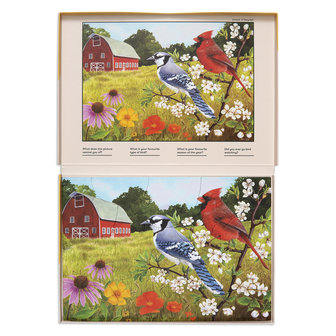 Puzzel Zomervogels