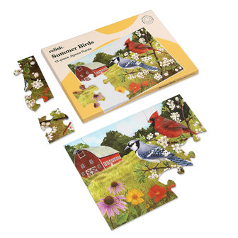 Puzzel Zomervogels