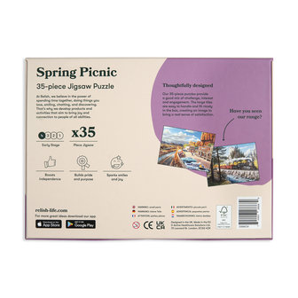 Puzzel Lente Picknick