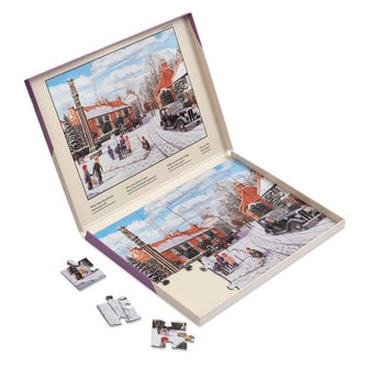 Puzzel Wintersneeuw