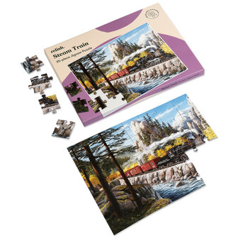 Puzzel Stoomtrein