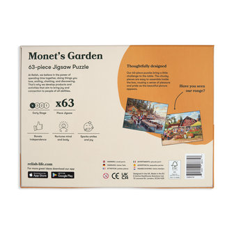 Puzzel - Monet&#039;s tuin