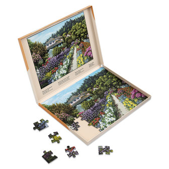 Puzzel - Monet&#039;s tuin