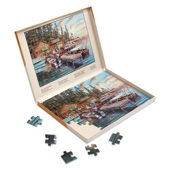 Puzzel Vakantie aan het meer