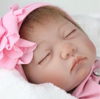 Reborn Babypop - Meisje slaapt