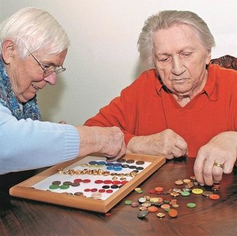 Knopen sorteren - inclusief sorteerbakken