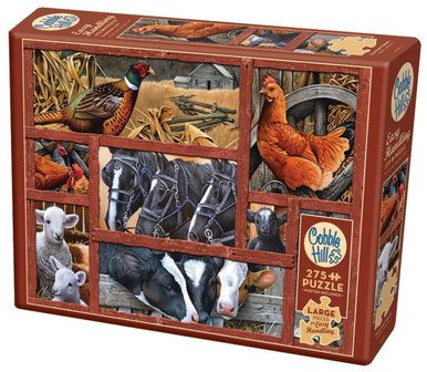 Puzzel - 275 XXL stukjes - Boerderijvriendjes