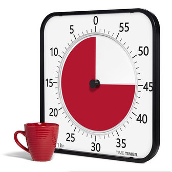 Time Timer Max - Telt tot 24 uur af.