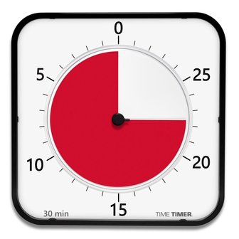 Time Timer Max - Telt tot 24 uur af.