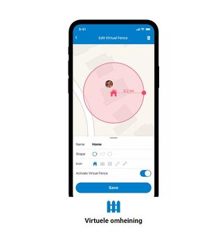 Tractive - Virtuele omheining
