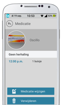 GoLiveApp - Medicijn herinnering