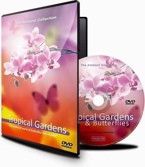 DVD Tropische tuinen en vlinders