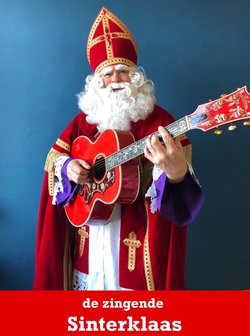 De zingende Sinterklaas