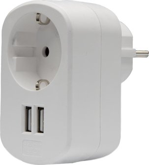 USB-Adapter met tussenstekker