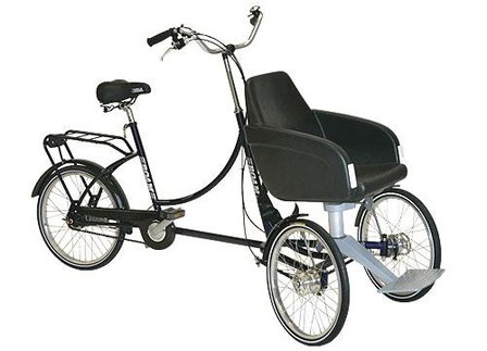 Fiets - Rider Plus (driewieler met zitje voor)