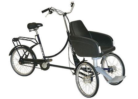 Fiets - Rider Plus (driewieler met zitje voor) - Dé Dementie-winkel.nl