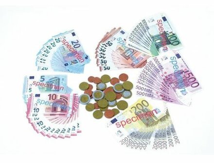 Euro biljetten, munten (nep)