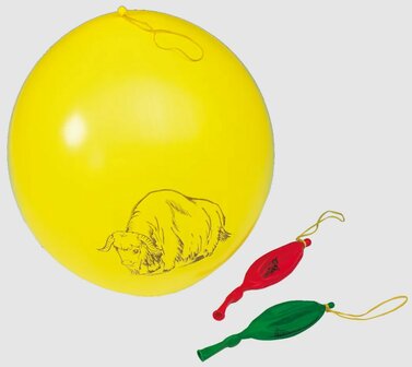 Punchballon, tot &oslash; 45 cm, 18 stuks