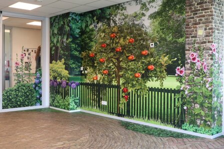 Decoratie-beleefwand Appelboom