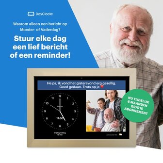 DayClock 10-Duo L Laagdrempelig beeldbellen