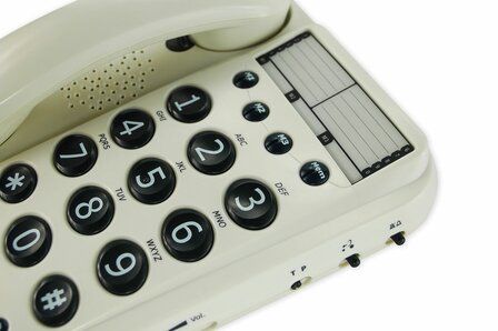 Seniorentelefoon - Geemarc - DALLAS 10 Big Button telefoon