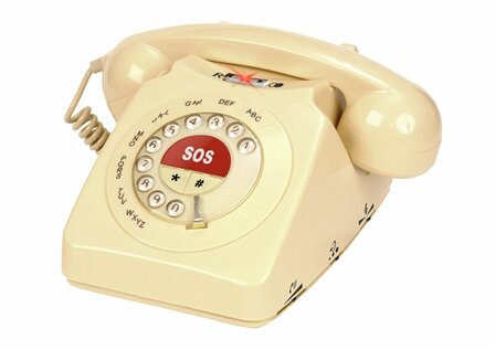 Seniorentelefoon - Geemarc - CL60 Telefoon met Alarmknop 