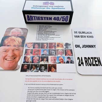 Memory | Bekende Artiesten uit de jaren &#039;40 en &#039;50 Nederlandstalig