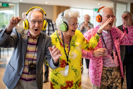 Silent Disco - Starterspakketten (hoofdtelefoons en zender)