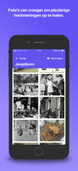 Dementie en Herinneringen - App