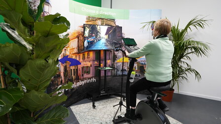 Fietslabyrint Thuis - Virtueel fietsen | Hometrainer + Sensor