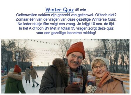 DVD of USB - Film | Winter Quiz