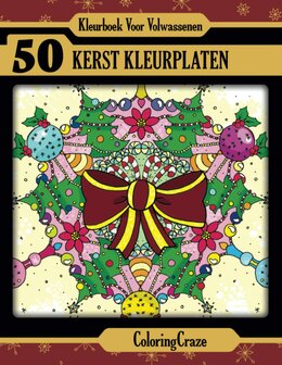 Kleurboek Kerstkleurplaten - voor volwassenen