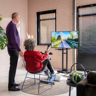 Actief - Fietslabyrint Thuis- Virtueel fietsen voor thuis