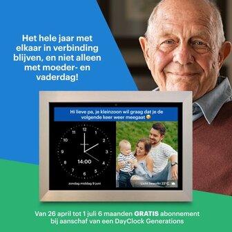 DayClock Generations 10 - Laagdrempelig beeldbellen