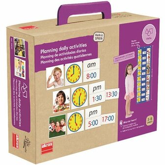 Dagplanner  |  activiteiten + tijden