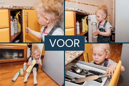 Veiligheidsslot voor kast of lade