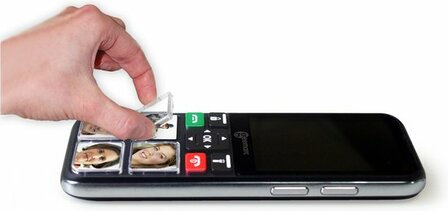 Seniorentelefoon - CL8000 - 4G - 4 FOTO-toetsen - GPS