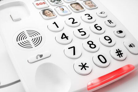 Seniorentelefoon - met 8 fototoetsen