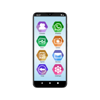 Seniorentelefoon - Easy Smartphone M - Eenvoudig en veilig