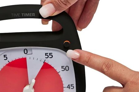 Time Timer Plus - Zwart met pauze