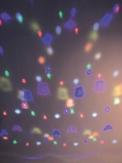 Lichtprojector show dementie-winkel